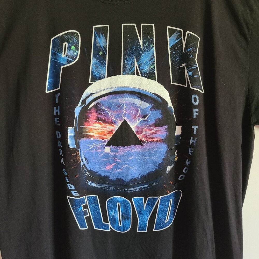 Pink Floyd Dark Side Of The Moon Mens Black T-Shirt Size 3XL - Picture 2 of 7